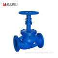 Ss Globe Valve Bellow Sealed Globe Valve WCB Supplier